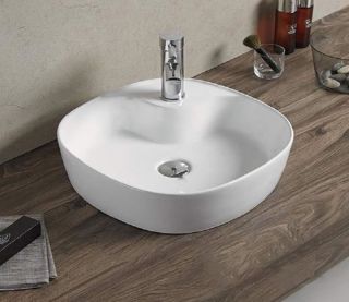 Раковина-чаша CeramaLux 9442 белая 44 см